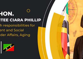 HONOURABLE ISALEAN PHILLIP SWORN IN AS JUNIOR MINISTER IN THE FEDERAL CABINET OF ST. KITTS AND NEVIS