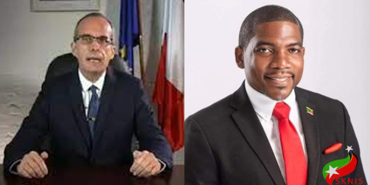 FRANCE CONVEYS CONGRATULATIONS TO NEW ST. KITTS AND NEVIS PRIME MINISTER HON. DR. TERRANCE DREW