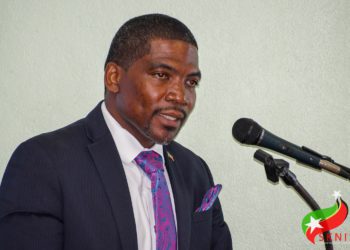 PRIME MINISTER DR. DREW PERSONALLY THANKS THE MEN AND WOMEN OF THE POLICE FORCE FOR MAINTAINING LAW AND ORDER IN THE COUNTRY