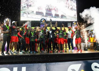 ST. KITTS AND NEVIS PATRIOTS MAKE HISTORY WITH INAUGURAL SKYEXCH 6IXTY WIN AT WARNER PARK