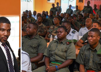 “THE RULE OF LAW IS FUNDAMENTAL TO THE SURVIVAL OF ANY DEMOCRACY,” PRIME MINISTER DR. DREW TELLS SKNDF SOLDIERS