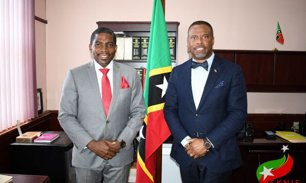 PRIME MINISTER DR. DREW AND PREMIER BRANTLEY HOLD CORDIAL DISCUSSIONS ON NATION-BUILDING