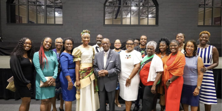 SAINT KITTS AND NEVIS NATIONALS IN WASHINGTON D.C. CELEBRATE INDEPENDENCE ANNIVERSARY