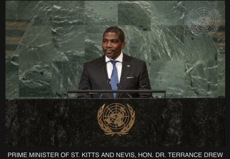 Statement to the 77th General Assembly of the United Nations by the Hon. Dr. Terrance Drew, Prime Minister of St Kitts and Nevis