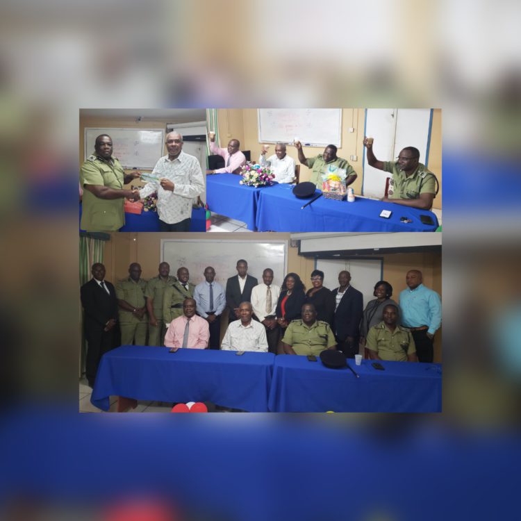 RSCNPF THANKS VALSTON GRAHAM FOR HIS SERVICE, BIDS HIM FAREWELL 