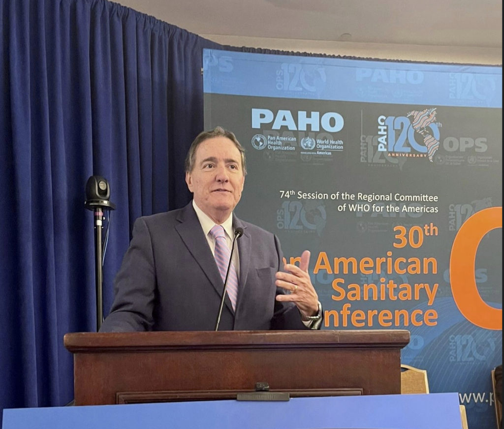 Dr. Jarbas Barbosa da Silva Jr. of Brazil is Elected PAHO Director