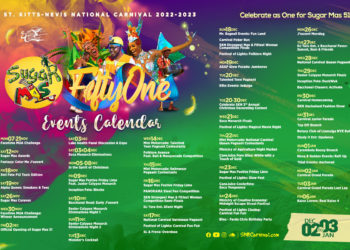 Sugar Mas 51 Official Events Calendar