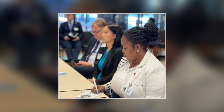 Hon. Dr Joyelle Clarke attends the 77th UN General Assembly in New York