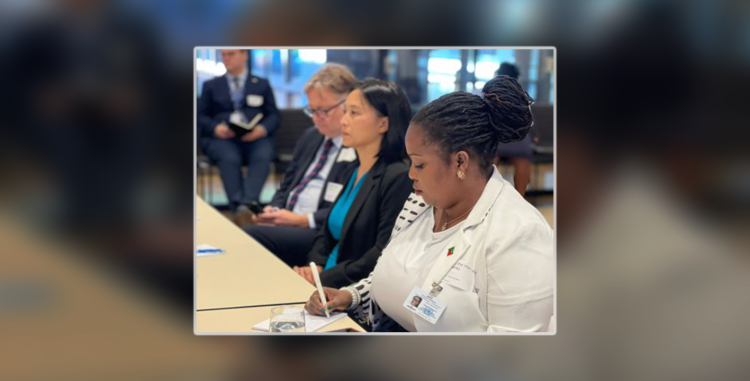 Hon. Dr Joyelle Clarke attends the 77th UN General Assembly in New York