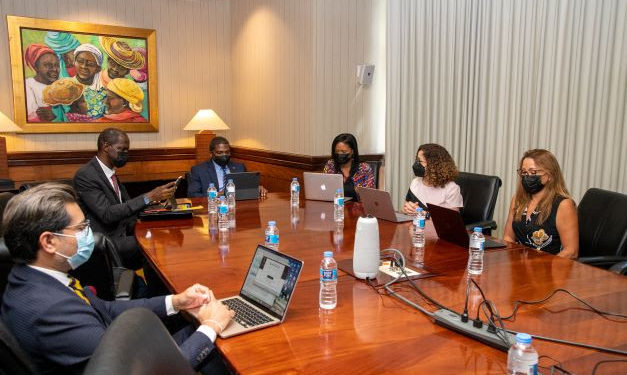 PRIME MINISTER DR. DREW ATTENDS ORIENTATION MEETING WITH PAHO IN BARBADOS