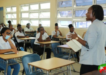 NEW JUNIOR MINISTER OF YOUTH EMPOWERMENT IMPARTS IMPACTFUL WORDS OF ADVICE TO NEW CFBC STUDENTS