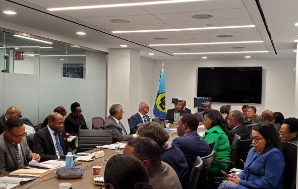 FOREIGN MINISTER DR. DOUGLAS PARTICIPATES IN COFCOR SPECIAL SESSION IN THE MARGINS OF THE 77TH SESSION OF UNGA