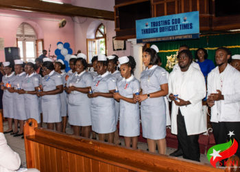 TWENTY-TWO NURSING STUDENTS IN ST. KITTS AND NEVIS EARN THEIR STRIPES