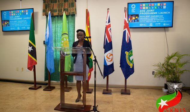 SDG JOINT PROGRAMME ALIGNS WITH ST. KITTS AND NEVIS’ VISION, SAYS JUNIOR MINISTER PHILLIP