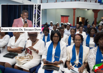 PRIME MINISTER DR. DREW SHOWS HEARTFELT APPRECIATION TO RETIRED NURSES IN ST. KITTS FOR THEIR CONTINUED SELFLESS SERVICE TO HEALTHCARE
