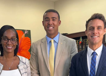 Government Officials meet with the CDB for Geothermal Support