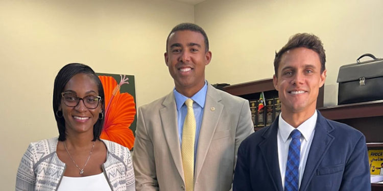 Government Officials meet with the CDB for Geothermal Support