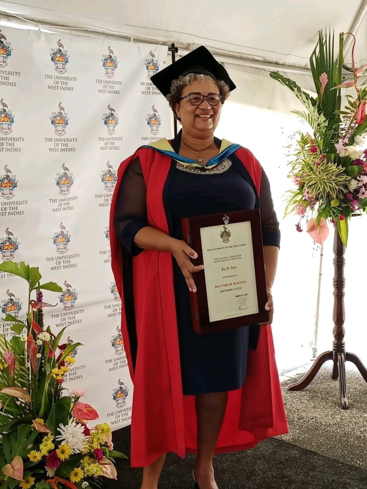 CARPHA ED Receives UWI Honorary Doctor of Science Degree
