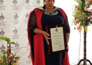 CARPHA ED Receives UWI Honorary Doctor of Science Degree