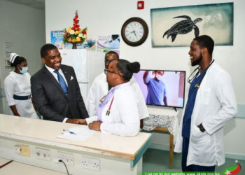 ADVANCEMENT IN THE DELIVERY OF HEALTHCARE SERVICES HIGH ON THE AGENDA OF THE ST. KITTS & NEVIS GOVERNMENT