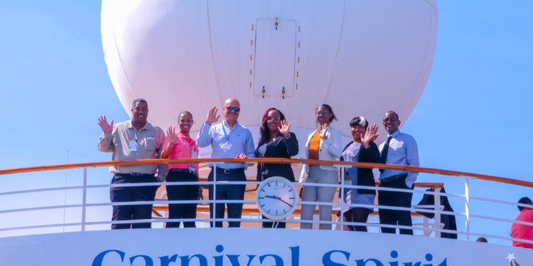 CARNIVAL SPIRIT MAKES MAIDEN CRUISE CALL ON ST. KITTS AND NEVIS