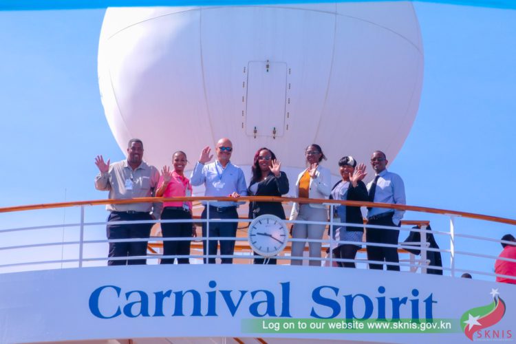 CARNIVAL SPIRIT MAKES MAIDEN CRUISE CALL ON ST. KITTS AND NEVIS
