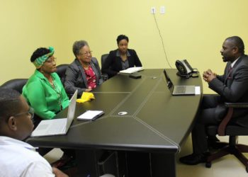 ST. KITTS MINISTER OF AGRICULTURE MEETS WITH CARICOM SECRETARY-GENERAL
