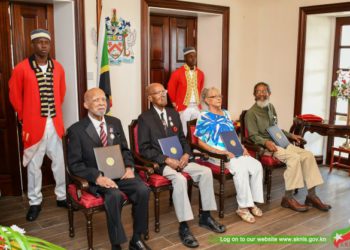 FIVE NATIONALS AWARDED HONORARY GOVERNOR STATUS OF THE BRIMSTONE HILL FORTRESS NATIONAL PARK SOCIETY