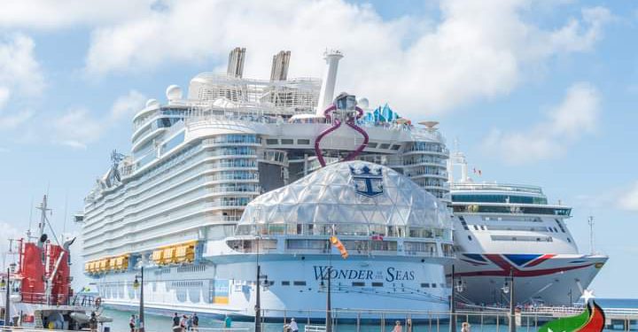 WONDER OF THE SEAS GRACES THE SHORES OF ST. KITTS AND NEVIS FOR THE FIRST TIME