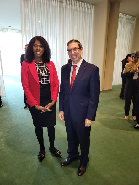 ST. KITTS AND NEVIS SAYS U. S. EMBARGO ON CUBA IS UNJUST AND CALLS FOR IT TO END