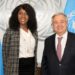HER EXCELLENCY DOCKERY PRESENTS CREDENTIALS TO UN SECRETARY-GENERAL ANTONIO GUTERRES 