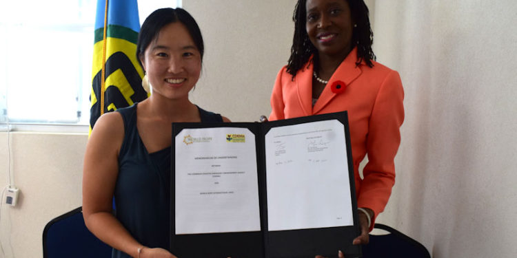 CDEMA signs MoU with World Hope International to strengthen disaster response in theCaribbean