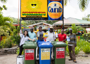 Recycling in St. Kitts and Nevis: Bin Placement Programme takes off in Nevis