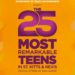 25 Most Remarkable Teens