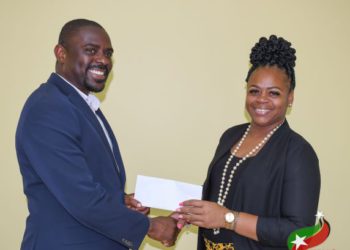 MINISTRY OF SPORTS MAKES FINANCIAL CONTRIBUTION TO JAHZARA CLAXTON