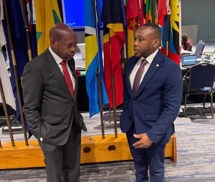 TRADE OFFICIALS ATTEND OECS TRADE MINISTERS MEETING IN ANTIGUA & BARBUDA
