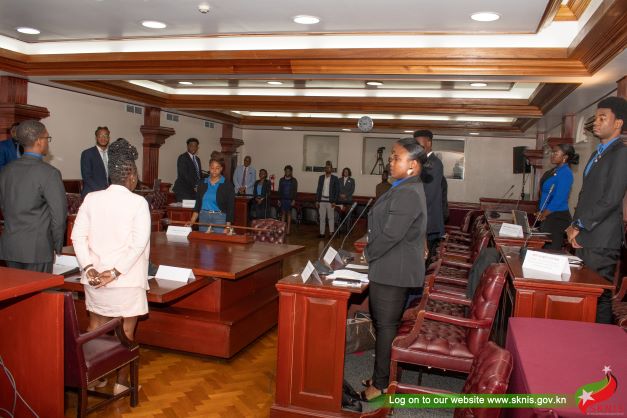 DEPUTY PRIME MINISTER DR. HANLEY PROUD OF YOUTH PARLIAMENTARIANS’ EXCEPTIONAL LEVEL OF DEBATE