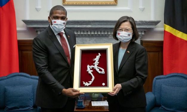 PRESIDENT TSAI ING-WEN PRAISES WIDE-RANGING BILATERAL COLLABORATION BETWEEN ST. KITTS & NEVIS AND TAIWAN