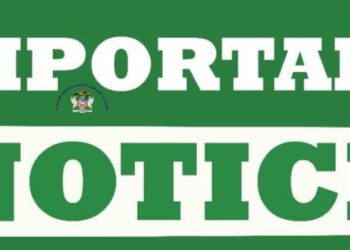 NOTICE OF CLOSURE FOR THE MINISTRY OF AGRICULTURE