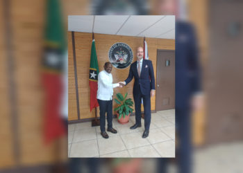 SKN Minister of Foreign Affairs welcomes High Commissioner of the United Kingdom