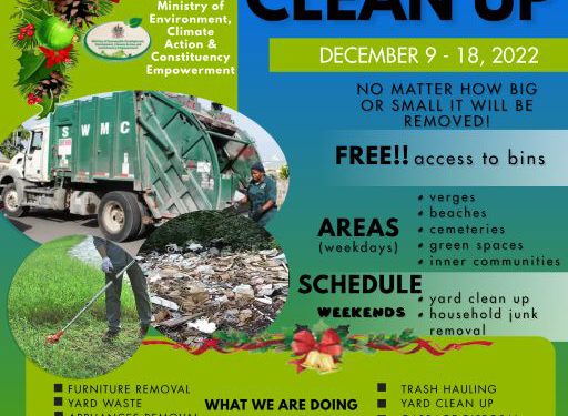 Constituency Empowerment to spearhead Christmas Community Cleanup Caravan