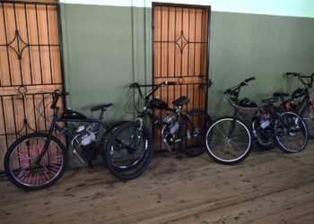 JUVENILES FOUND TO BE AMONG USERS OF ILLEGAL MOTORISED BICYCLES, POLICE APPEAL TO PARENTS AND WARN OF DANGERS