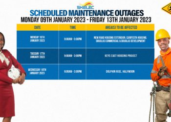 SKELEC SCHEDULED MAINTENANCE OUTAGES FOR 16th to 20th JANUARY 2023