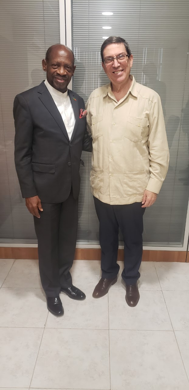 St. Kitts and Nevis’ Minister of Foreign Affairs Attends Meeting in Havana