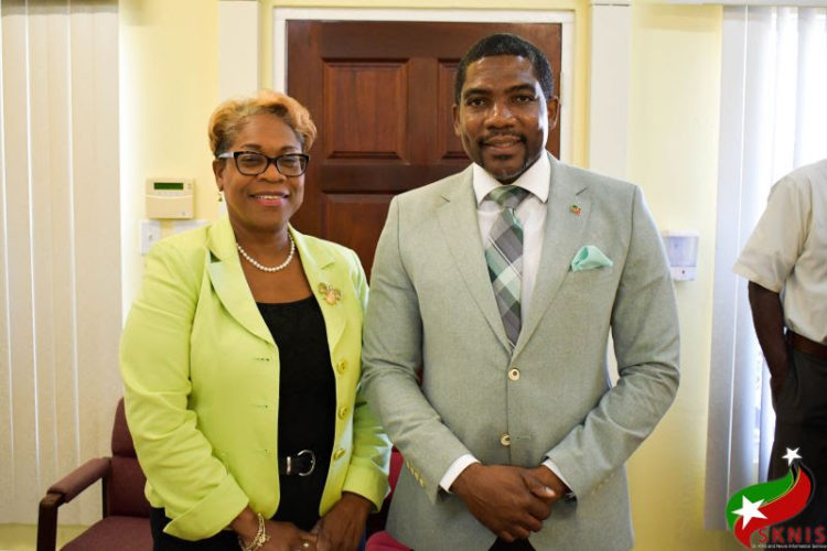 PRIME MINISTER DR. DREW CONGRATULATES NEW MANAGEMENT STAFF WITHIN THE MINISTRY OF HEALTH