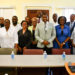 PRIME MINISTER DR. DREW CONGRATULATES NEW MANAGEMENT STAFF WITHIN THE MINISTRY OF HEALTH
