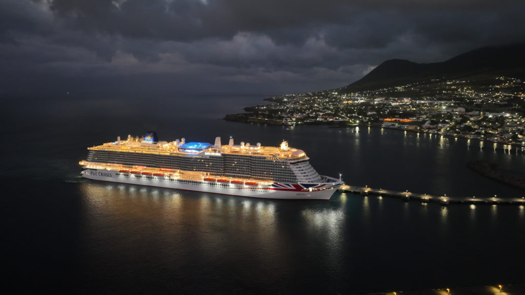 Arvia Makes Its Inaugural Cruise Visit to St. Kitts