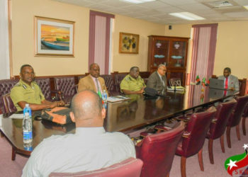 PRIME MINISTER DR. DREW MEETS WITH TOP NATIONAL SECURITY OFFICIALS