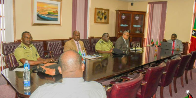 PRIME MINISTER DR. DREW MEETS WITH TOP NATIONAL SECURITY OFFICIALS