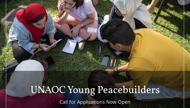UNAOC LAUNCHES CALL FOR APPLICATIONS FOR THE 6th EDITION OF ITS YOUNG PEACEBUILDERS PROGRAMME (LATIN AMERICA AND THE CARIBBEAN EDITION)